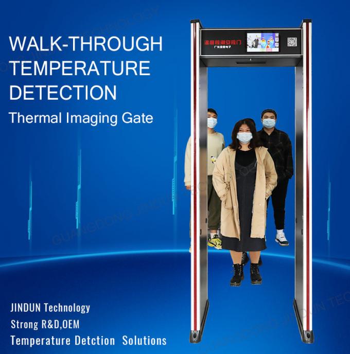  Porta infravermelha da exploração da temperatura da câmera da imagiologia térmica do procedimento com alerta da voz