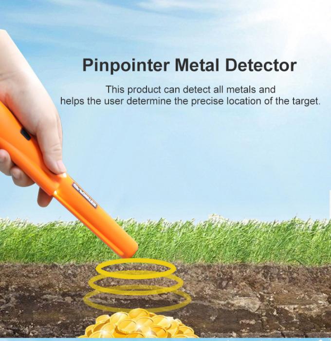 Ouro à mão portátil que caça o detector de metais básico de Pinpointer do detector de metais subterrâneo